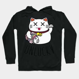 Unlucky Maneki Neko Hoodie